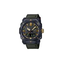 Casio PRO TREK Series-Disc Dual Display Outdoor Low Temperature Resistant Solar Powered Movement Quartz Movement Resin Strap Japanese PRW-6900Y-3PR juoda