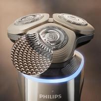 [C] Philips i9000 serijos Prestige Ultra elektrinis skustuvas Juodas gradientas XP9405/53 white