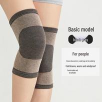 TULX Breathable Magnetic Sports Knee Brace gray