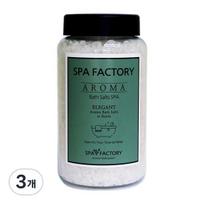 Spa Factory Elegant Himalayan White Aroma Bath Salt Bath Salt Cherry Blossom, 600g, 3 pieces gray