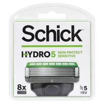 Schick Hydro 5 SkinProtect Sensitive Razor Blades, 8 Pieces, 1 Piece ,Korean razor blade black