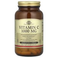 Solgar, vitaminas C, 1000 mg, 100 daržovių kapsulių