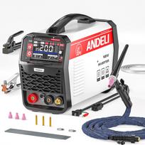 ANDELI 200A TIG Suvirinimo Aparatas LED Ekranas Inverterinis DC Suvirinimo Aparatas 100V/200V TIG/Lankinis Suvirinimas/CLEAN/Impulsinis TIG-250MPC