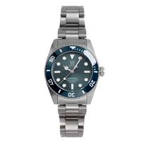 HYAKUICHI 101 Watch MODEL.16N Deep Aqua Diver sidabras