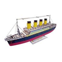 Woody Titanic 3D trimatis galvosūkis Korėjos 3D galvosūkis gray