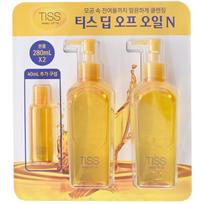 Teeth Deep Off Cleansing Oil 280ml + 280ml + 40ml special set, 1 piece beige