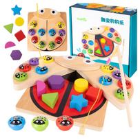 Montessori lavinamasis medinis žaidimas boružėlė