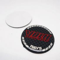 4 vnt. 45 mm 50 mm Rays Volk Racing ratų centriniai dangteliai Lipdukas Automobilio ratlankių gaubtelio emblema 45mm