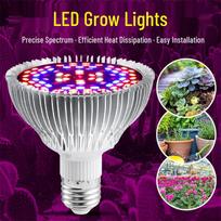 Full-Spectrum LED Indoor Plant Grow Light Bulb