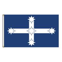 1pc Multi-Size Optional Eureka Australian Flag Polyester Material 60x90cm blue
