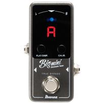 IBANEZ Paprastas ir prieinamas elektrinės gitaros ir elektrinio boso pedalinis derintuvas BIGMINI black