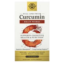 Solgar, Full Spectrum Curcumin, Brain Works, Licaps 90 tablets