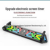 Multi-functional Counting Push-up Board gray