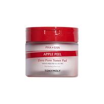Tony Moly Paharaha Apple Peel Zero Pore Toner Pad 80p, 1 piece, 260ml, 80 pieces red