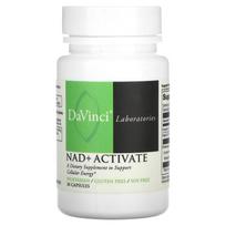 DaVinci Laboratories of Vermont, NAD+ Activated, 30 Capsules