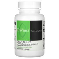 DaVinci Laboratories of Vermont, Cranberry, 400 mg, 60 Capsules
