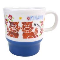 STARBUCKS Starbucks Japan Limited Okinawa Limited Mug Renewal Design Shisa Hibiscus Ryukyu Okinawa Naha Regional Limited Local Limited White White balta