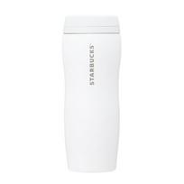 „Starbucks“ raižytas perdirbtas nerūdijančio plieno butelis, matinis baltas, 355 ml 550926 (2024 metų modelis), white