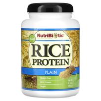 NutriBiotic, Raw Rice Protein, Plain, 1 lb. 5 oz (600 g)