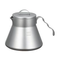 HARIO V60 Metal Coffee Server 500ml Silver O-VCSM-50-HSV gray