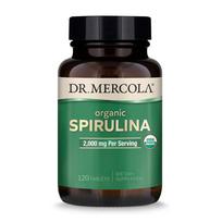 Organic Spirulina 2000 mg, 120 Tablets