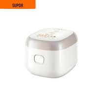 Supor 2L Mini IH Rice Cooker with 0-Coating Stainless Steel Pot CN plug (adapter included) white