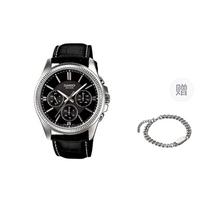 CASIO Men Black Watch MTP-1375L-1AVDF- Black black