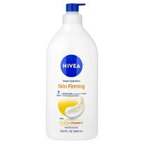 Nivea odos stangrinamasis kūno losjonas su taukmedžio sviestu, 1000 ml (33,8 skysčio uncijos) white