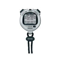 SEIKO Stopwatch Solar Quartz 50 Meters Waterproof Niche Men and Women Same Style SVAJ101 pilka spalva