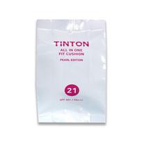 Tintone Pearl All-in-One Fit Refill Cushion Foundation, No. 21, 2 pcs. white