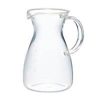 HARIO karščiui atsparus kavos dekanteris 400ml pieno ąsotėlis karščiui atsparus stiklas saugus mikrobangų krosnelėje ir indaplovėje HCD-2T white