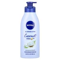 Nivea losjonas su aliejumi, kokoso ir monoi aliejumi, 500 ml (16,9 fl uncijos) white