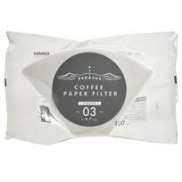 HARIO Pegasus Kavos Popierinis Filtras 03W Baltas 4~7 Puodeliams 100 Vienetų Pagaminta Japonijoje PEF-03-100W white