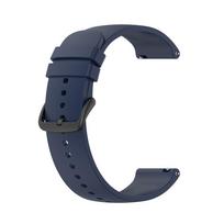Skirta Xiaomi Watch 2 Pro dirželiui silikoninė apyrankė, skirta Mi Watch S3 Color 2 S1 Active Pro S2 42 46 mm išmaniojo laikrodžio apyrankei Correa priedai 22mm tamsiai mėlyna spalva