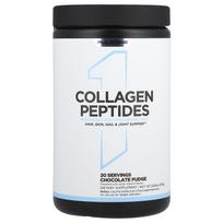Rule One Proteins, Collagen Peptides + Vitamin C and Hyaluronic Acid, Chocolate Fudge, 250 g (8.82 oz)
