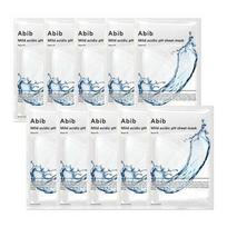 Abib Mild Acidic pH Sheet Mask Aqua Fit 10P gray