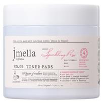 J.Mella in France Sparkling Rosé Toner Pad, 70 sheets, 1 pack white