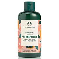The Body Shop Pink Grapefruit Shower Gel Fruit Flavor, 250ml, 1 unit white