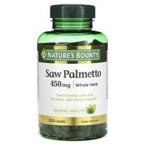 Nature's Bounty, Saw Palmetto, 450 mg, 250 capsules
