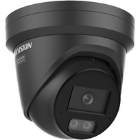IP kamera DS-2CD2347G3-LI2UY, F4, TURRET, Hybrid light, IR+LED pašvietimas iki 30m, antikorozinis