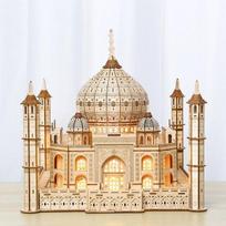 3D three dimensional puzzle Tajima beige