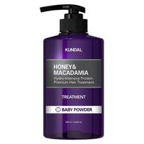 Kundaldal Honey & Macadamia Treatment Baby Powder, 500ml, 1 Korean hair care gray