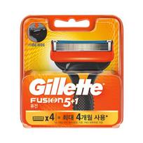 Gillette Fusion Manual Razor Blades, Pack of 4, 1 Piece ,Korean razor blade yellow
