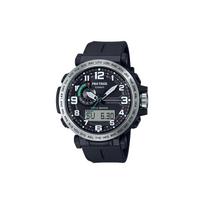 CASIO vyriškas PRO TREK juodas laikrodis PRG-601 [Silver]PRG-601-1PR black