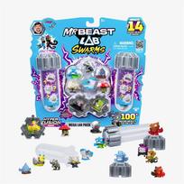 [jauni žaislai] MrBeast Lab Swarms Mega Lab Pakuotė 3 serija blue
