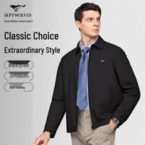 Qipilang Men's Three-Proof Business Casual Jacket 185/100A white