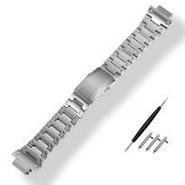Nerūdijančio plieno laikrodžio apyrankė casio gshock GW-M5610 DW5600 GW-5000GBM-2100 GA2100 GM5600 GM2100 laikrodžiui dirželis vientiso plieno dirželis GA2100-GA2110 sidabras