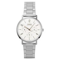 Casio Analoginis Nerūdijančio Plieno Baltas Ciferblatas Kvarcinis MTP-VT06D-7B Vyriškas Laikrodis balta