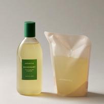 Aromatica Rosemary galvos odos pleiskanojamas šampūnas 400 ml + papildymas 500 ml, 1 vnt. beige