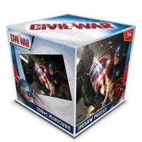 B&B Puzzle Marvel Civil War Mini Cube Jigsaw Puzzle M108-2, Korean popular puzzles gray